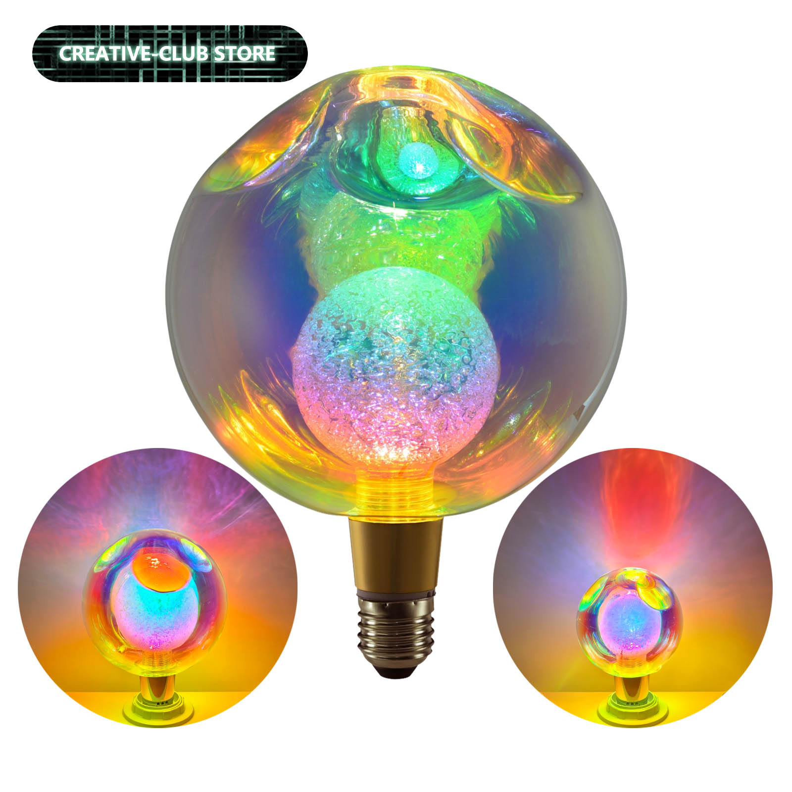 Vintage Lighting Decor - E27 p90 p120 p150 bola redonda