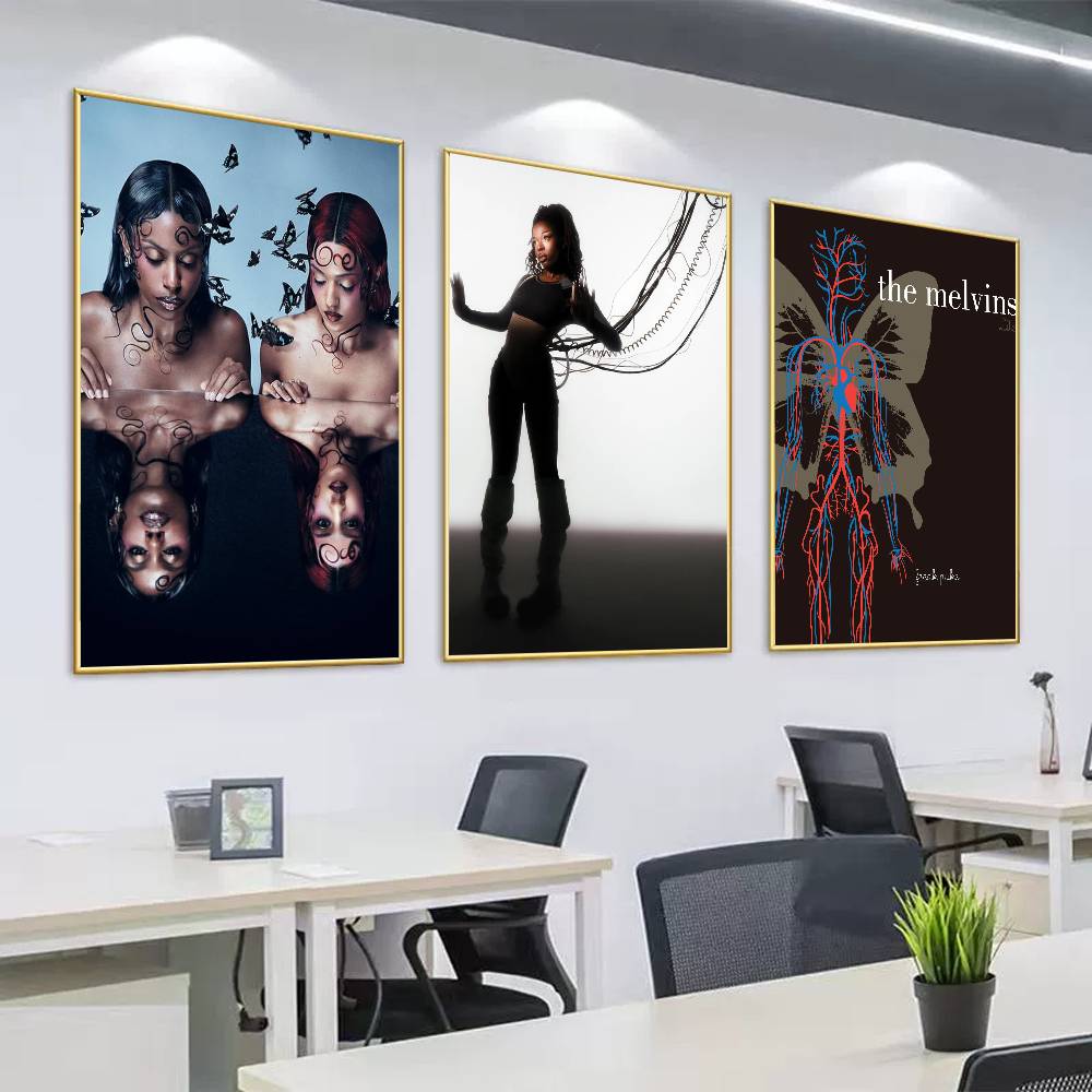 Nova Decor & Lighting Julestjerne - Pôster Band N-Nova T-Twins Parasites Butterflies,
