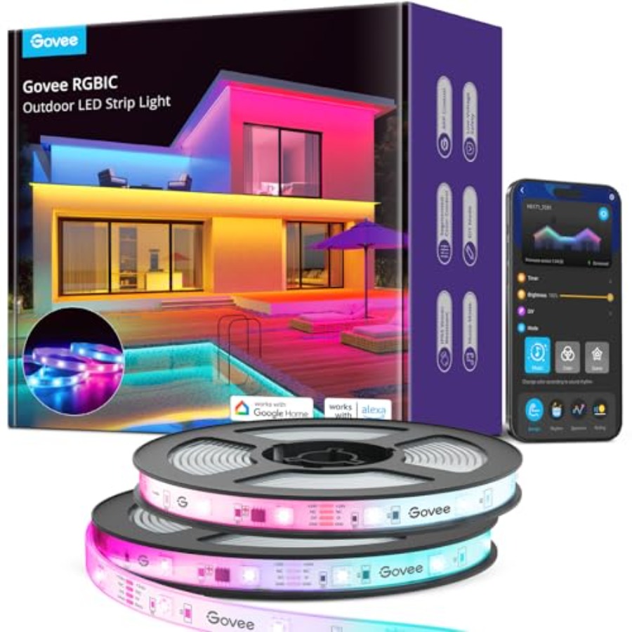 Outdoor Lighting Wedding Decor - Fitas de LED para exterior para