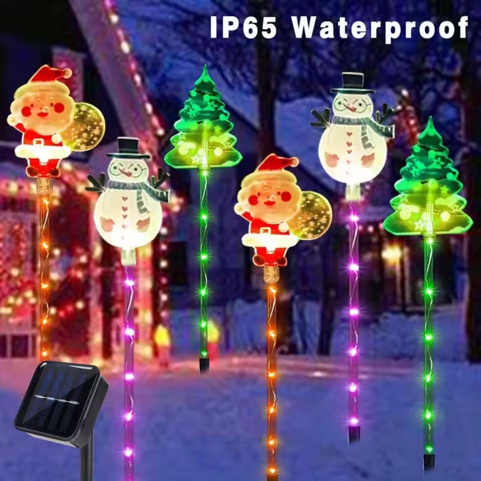 Lighting Tree Decor - 1 Conjunto de Luzes Solares de