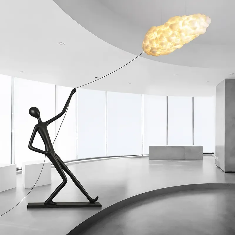 Lighting Decor Rentals - Lustre Nuvem para Sala de Estar,