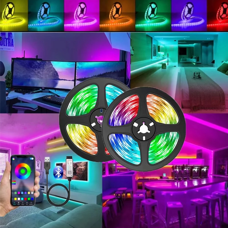 Lighting Bolt Decor - Usb luzes de tira led dc