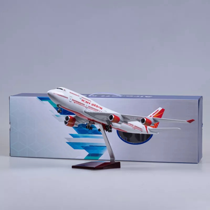 Decor Lighting India - 47cm air india companhias aéreas b747