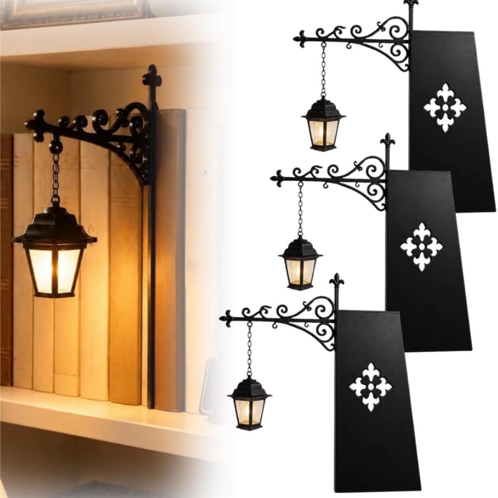 Led Lighting Decor - Lanterna Decorativa para Estante de Livros,