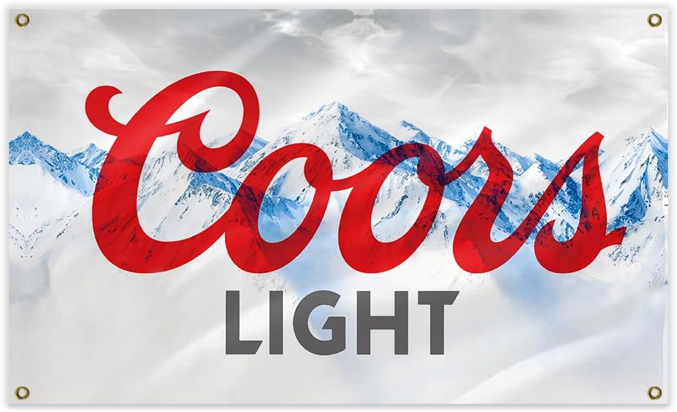 Garage Lighting Decor - Bandeira Genérica Cool Beer Coor S