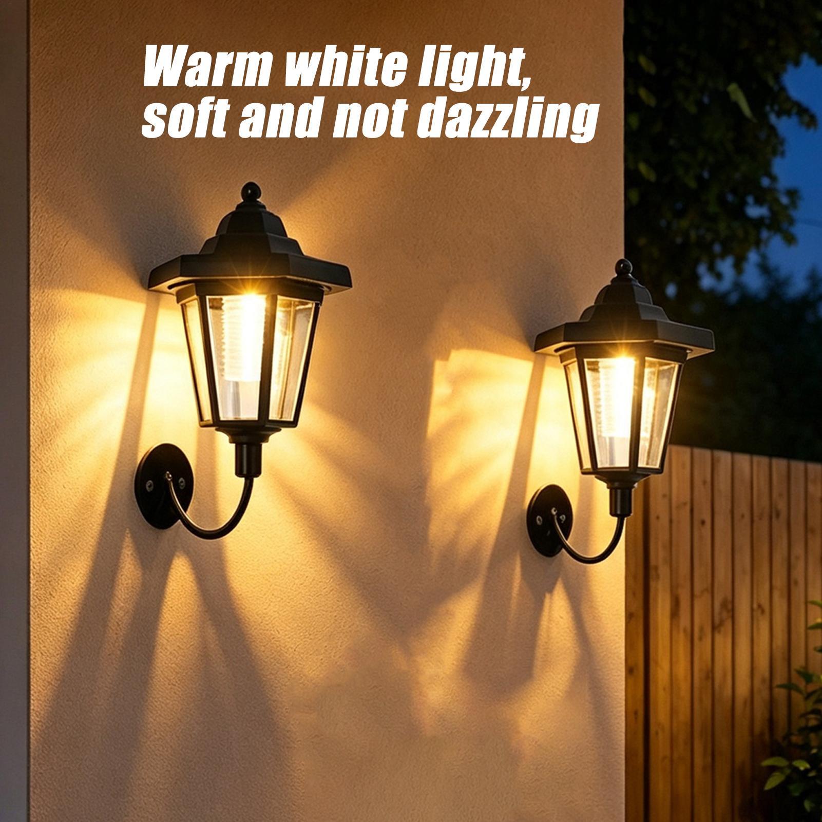 Luzes Solares de Parede Extern - Garage Lighting Decor avaliação e preço