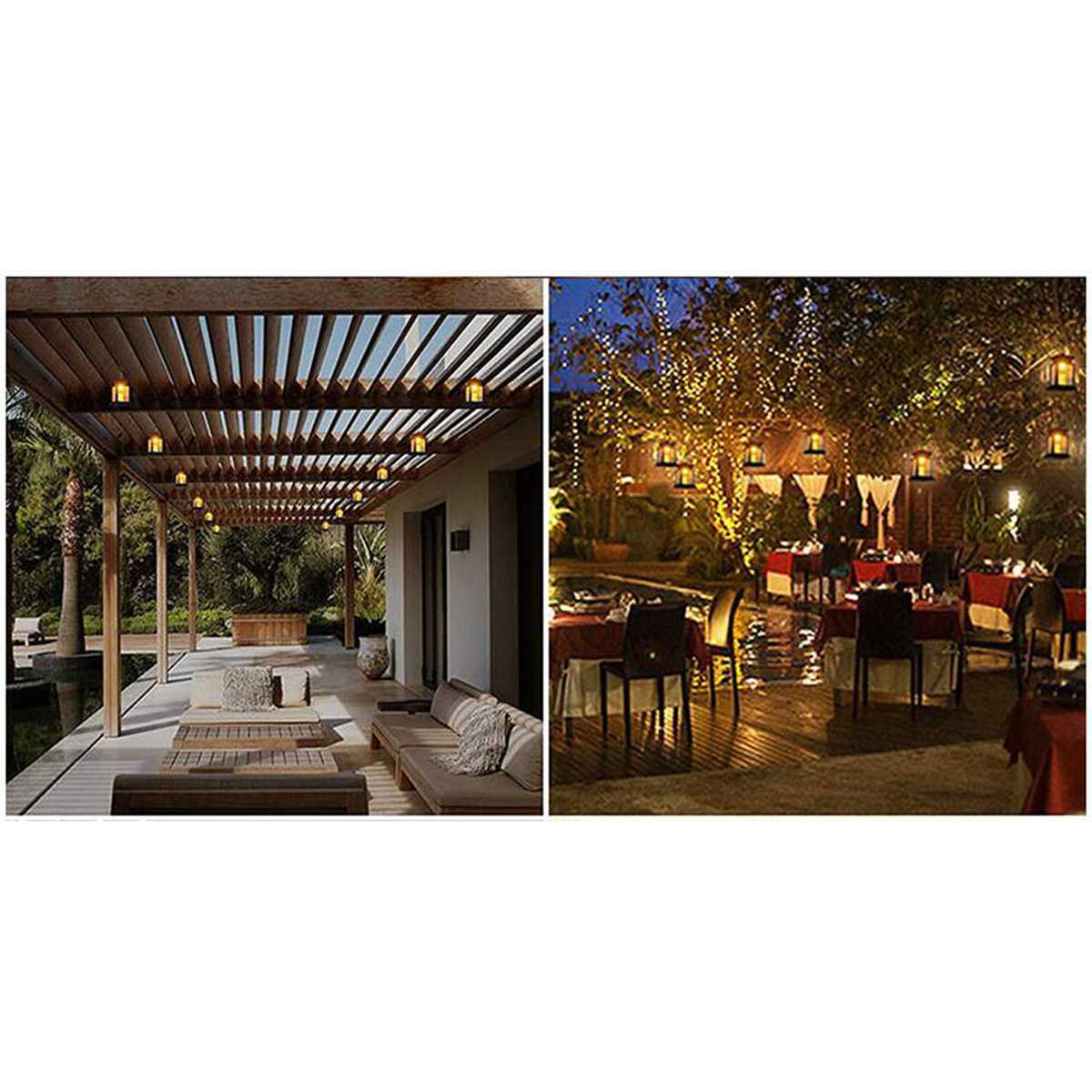 3 Peças de Lanterna Solar Impe - Vintage Lighting Decor avaliação e preço