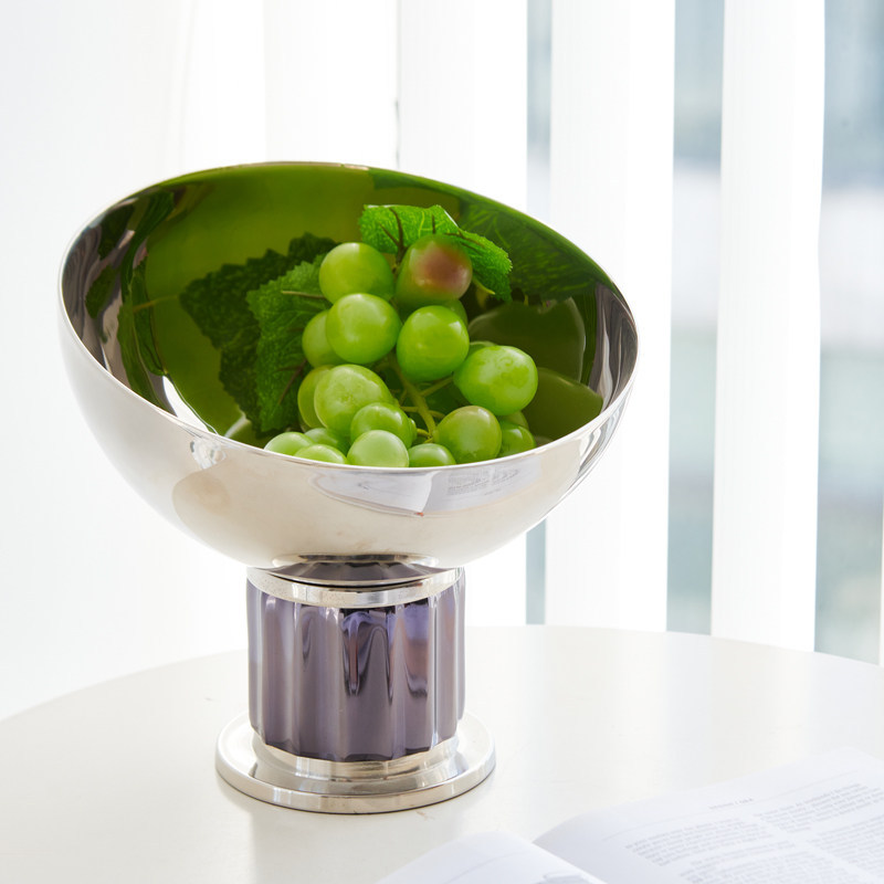 Fruteira alta de alumínio prat - Decor Lighting India avaliação e preço