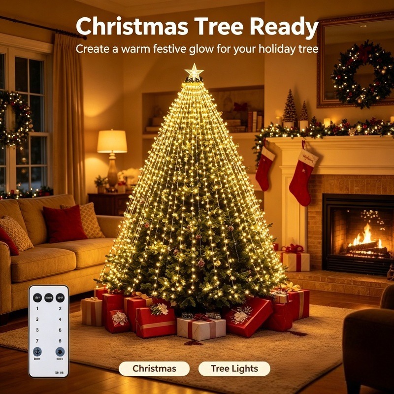 Luzes de Fada LED USB, Luzes d - Lighting Tree Decor avaliação e preço