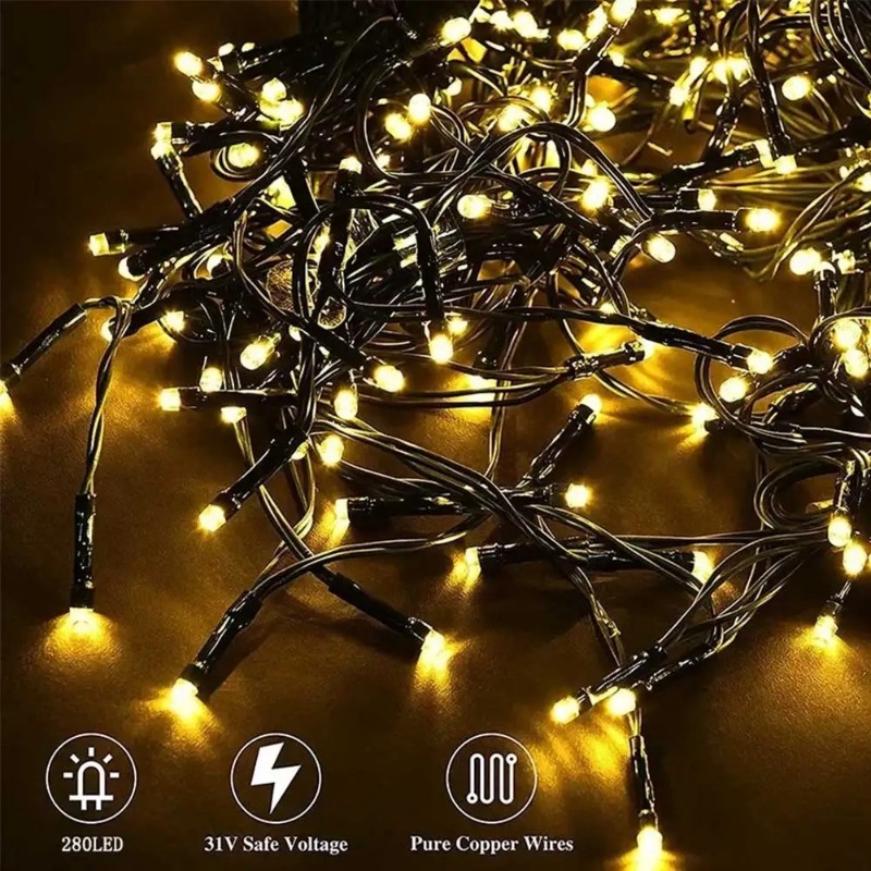 Luzes de Fada LED USB, Luzes d - Lighting Tree Decor avaliação e preço