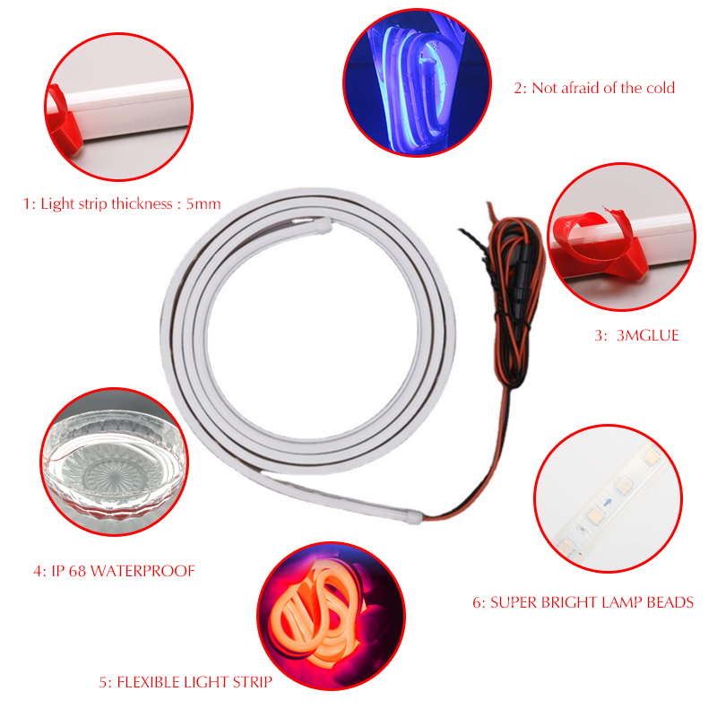 12v scan partida fluindo led c - Lighting Bolt Decor avaliação e preço