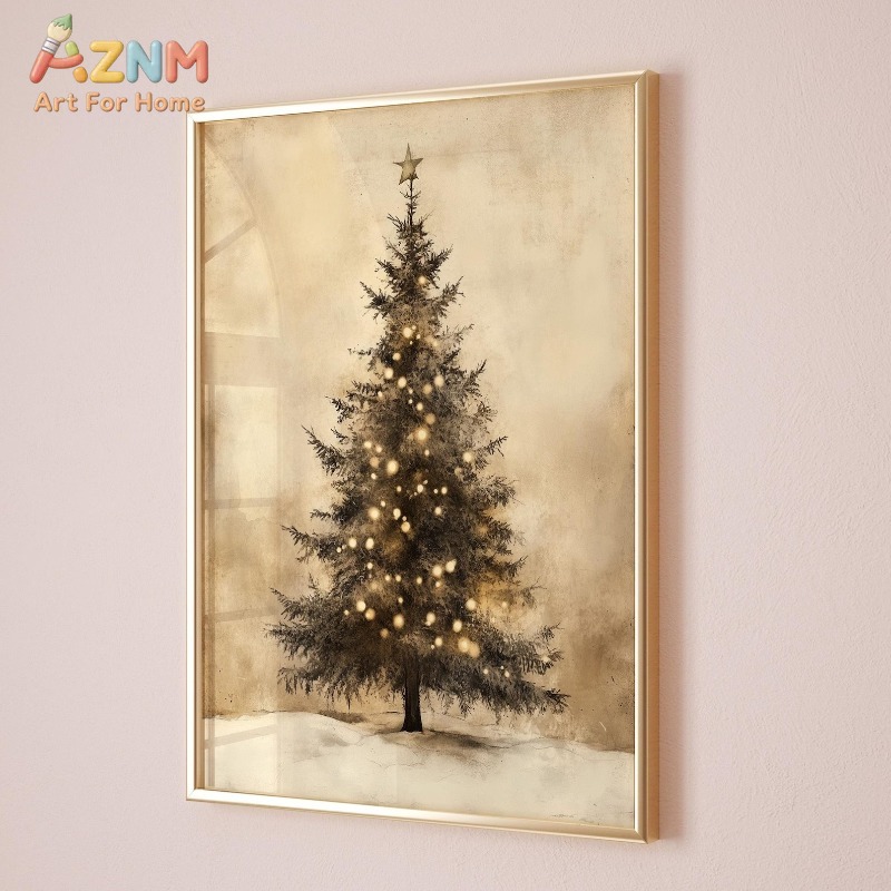Pôster em Tela com Padrão de E - Vintage Lighting Decor avaliação e preço