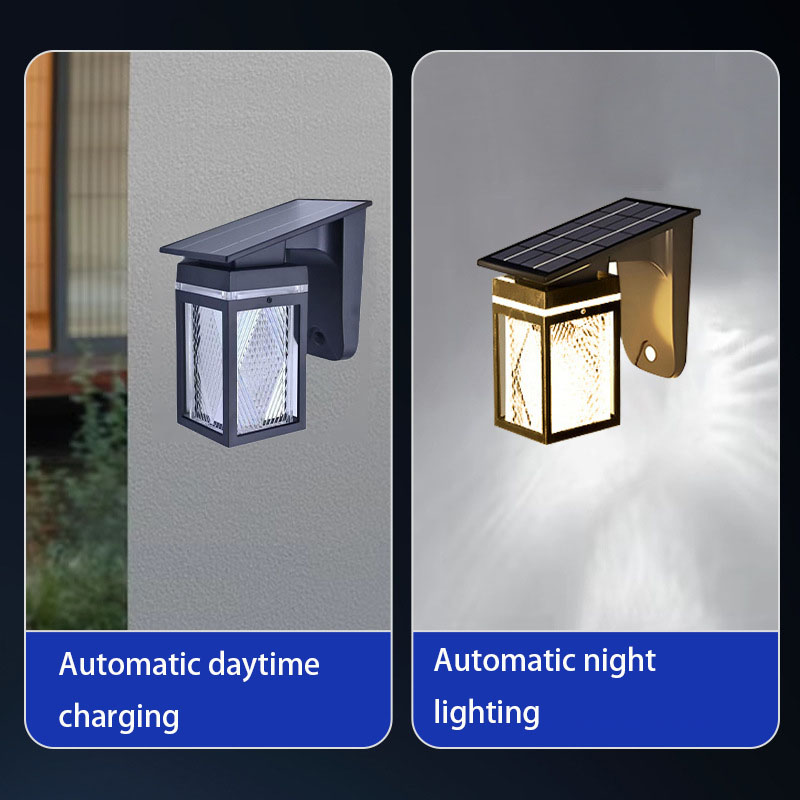 Luzes de parede solares ao ar  - Garage Lighting Decor avaliação e preço