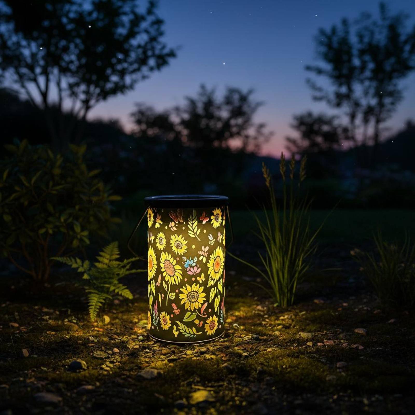 Lanterna Solar Decorativa com  - Vintage Lighting Decor avaliação e preço