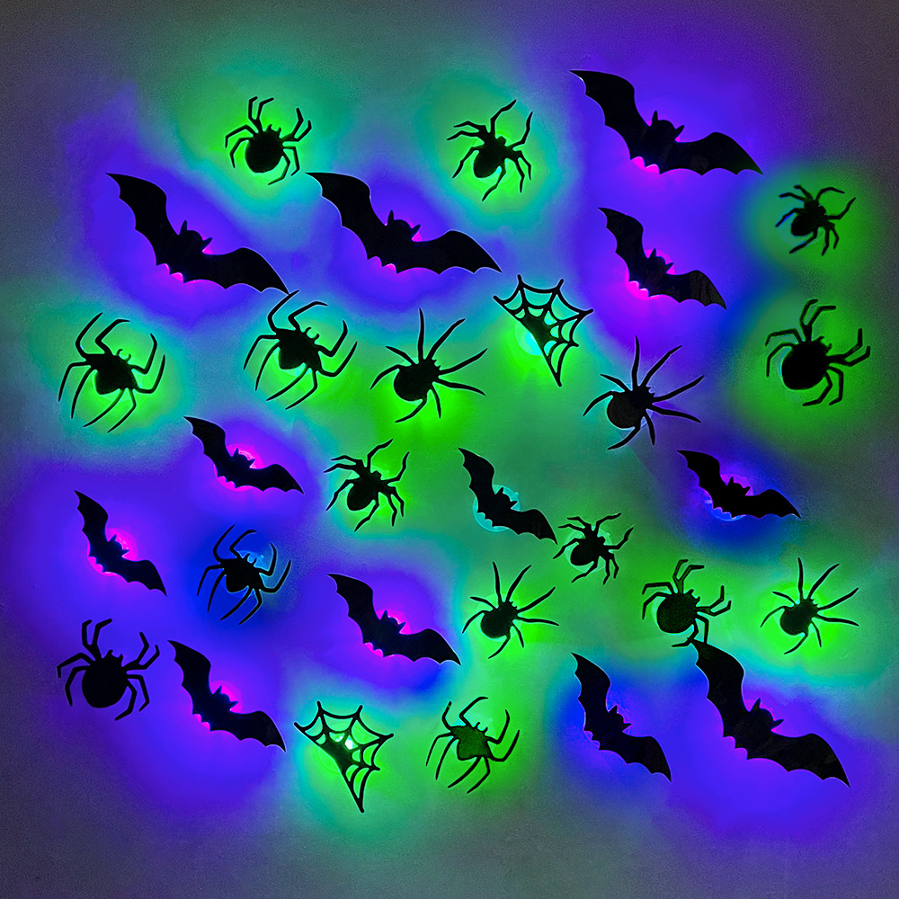 Halloween led morcegos aranha  - Outdoor Lighting Wedding Decor avaliação e preço