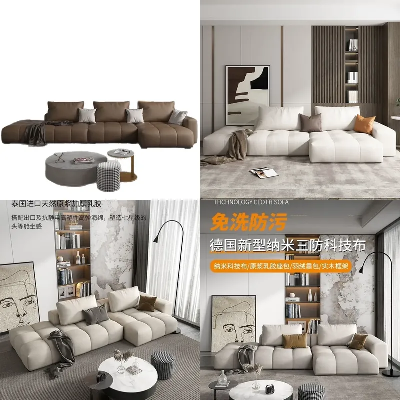 Sofá de Tecido Nórdico Moderno - Lighting Decor Rentals avaliação e preço