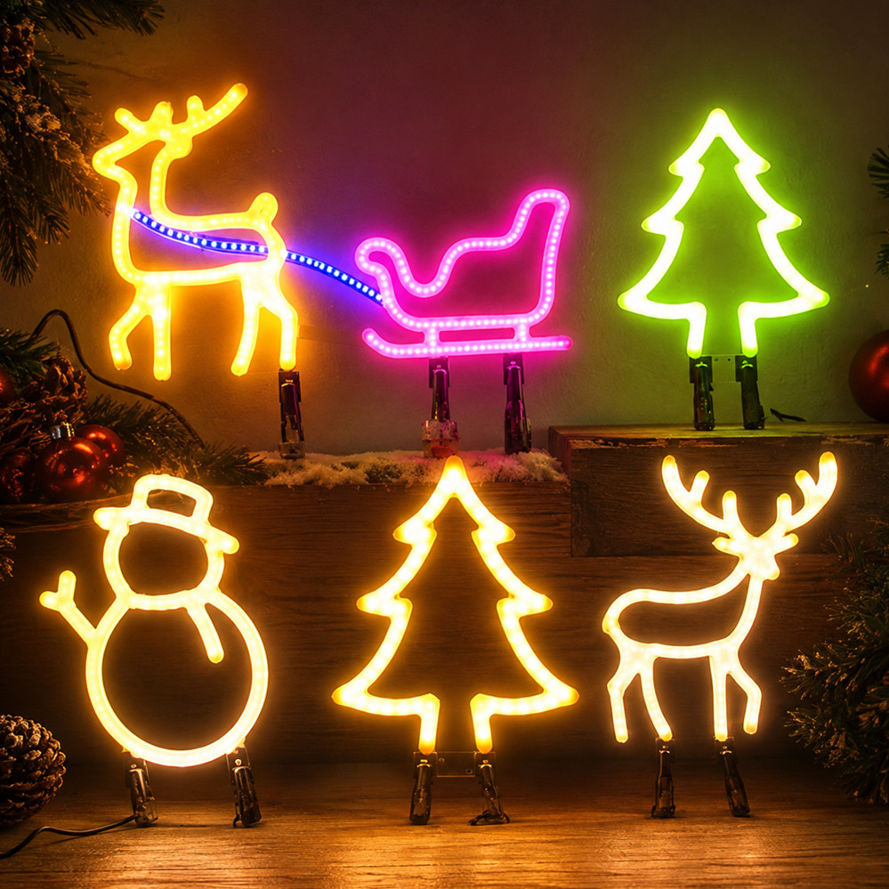 Decoração de Natal: Luminária  - Lighting Tree Decor avaliação e preço