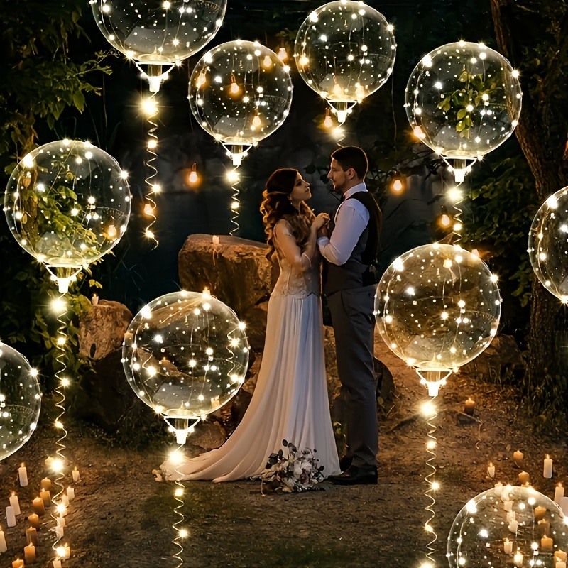 Conjunto de 20 balões Bobo com - Outdoor Lighting Wedding Decor avaliação e preço