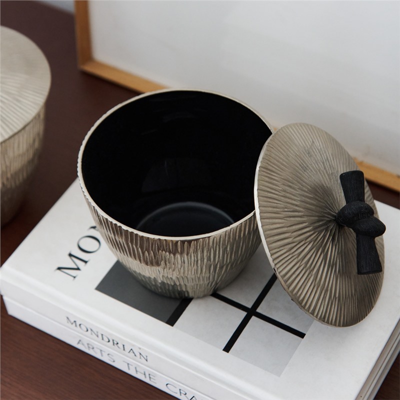 Pote de armazenamento com text - Decor Lighting India avaliação e preço