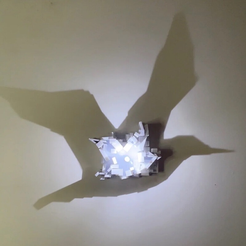 Luz Noturna 3D com Efeito de S - Led Lighting Decor avaliação e preço
