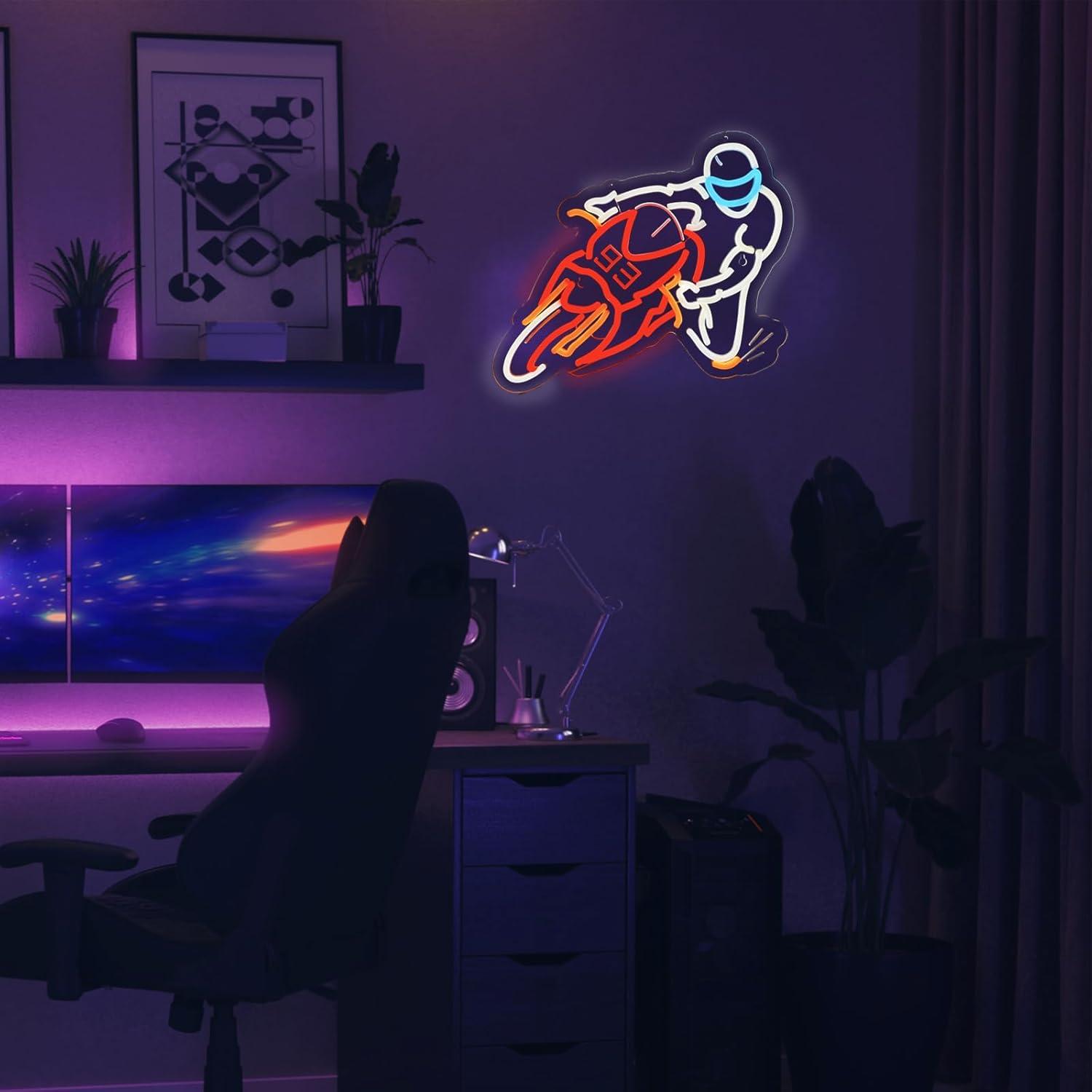 Letreiro Neon de Curva para Co - Garage Lighting Decor avaliação e preço