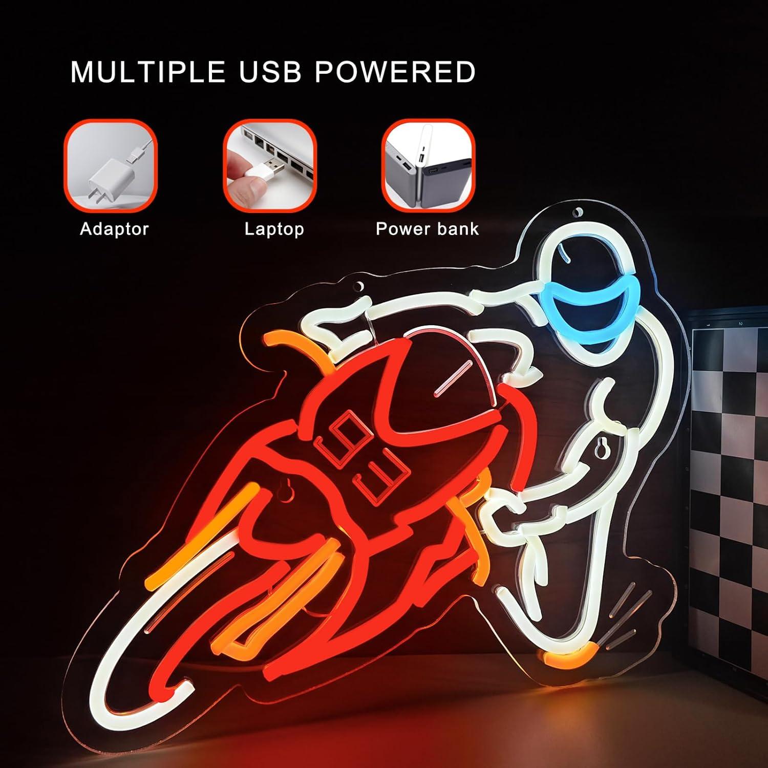 Letreiro Neon de Curva para Co - Garage Lighting Decor avaliação e preço