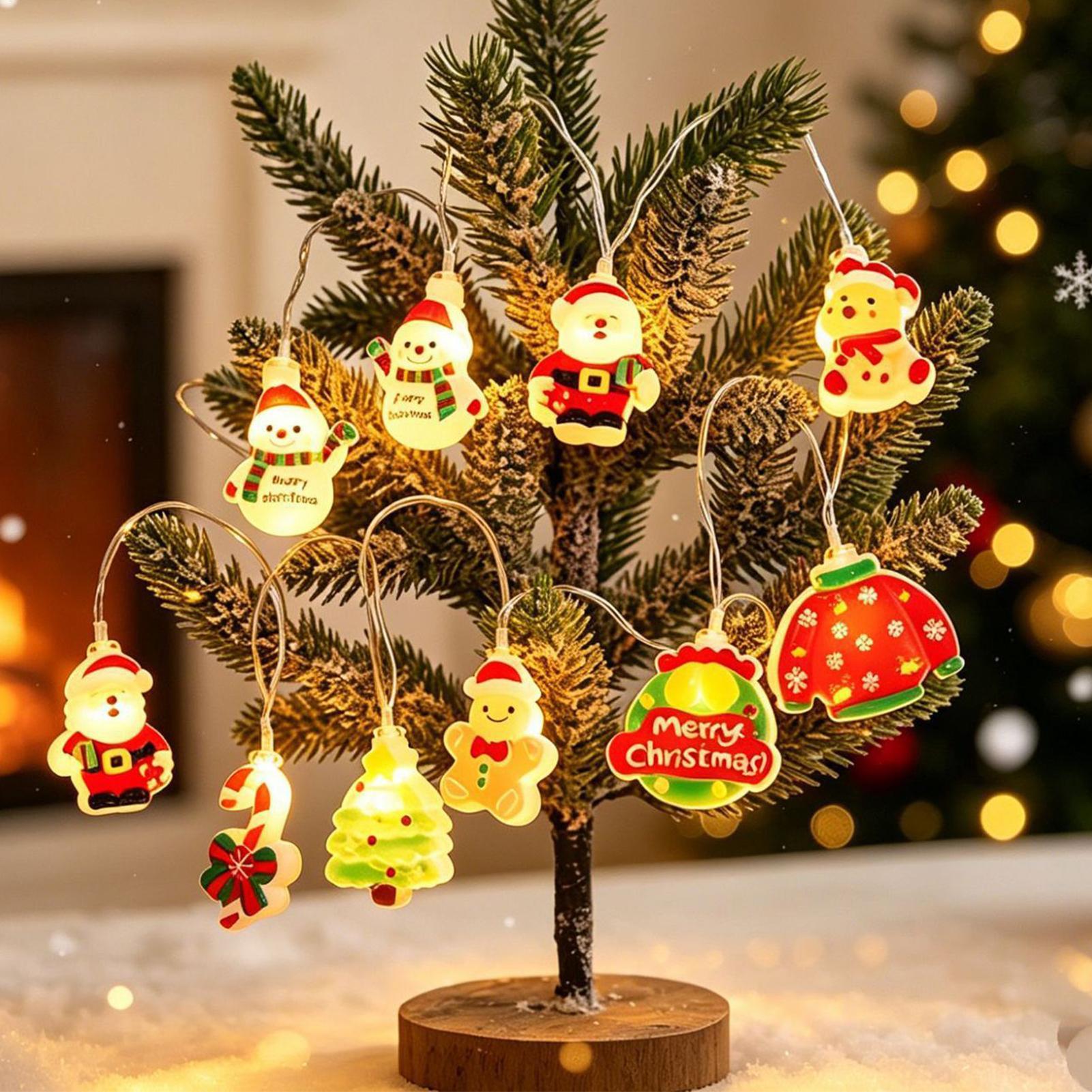 Luzes de Natal decorativas à p - Lighting Tree Decor avaliação e preço
