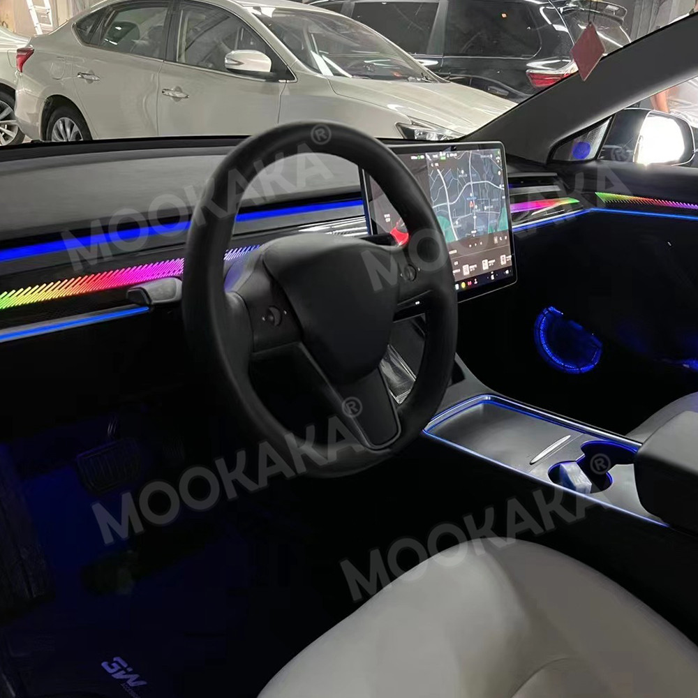 Luz Ambiente para Carro Tesla  - Decor Lighting India avaliação e preço