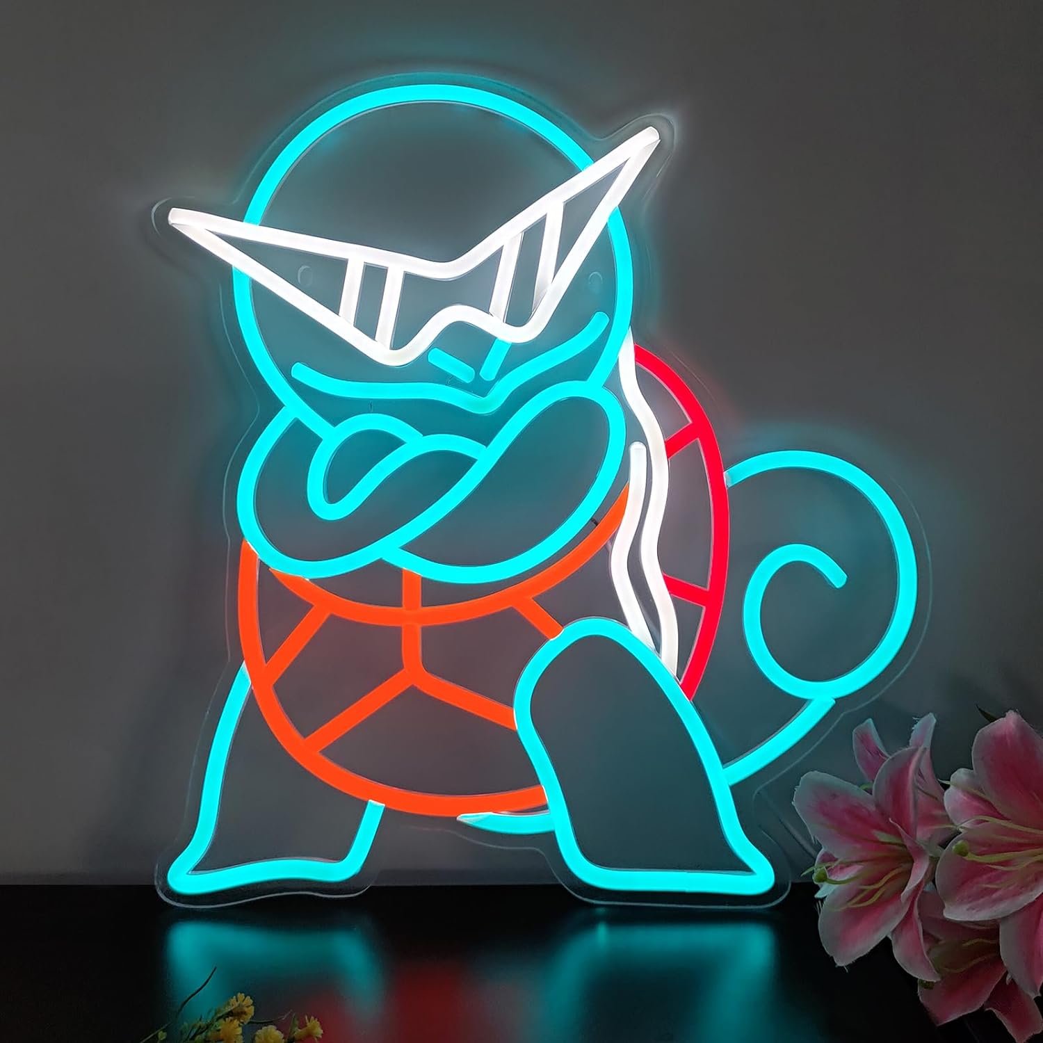 Letreiro Neon LED Pokemon Squi - Decor Lighting Fans avaliação e preço