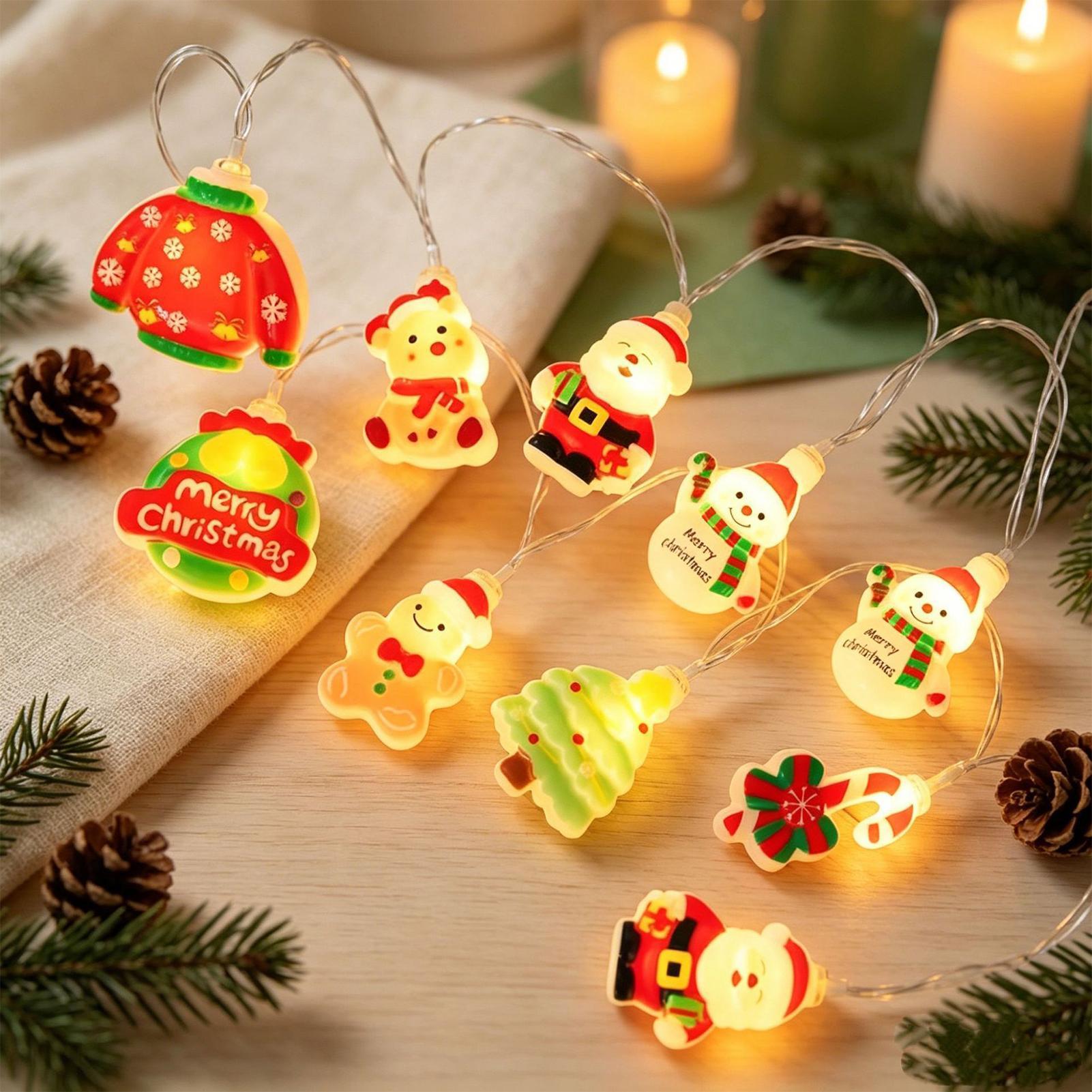 Luzes de Cordão LED de Papai N - Lighting Tree Decor avaliação e preço