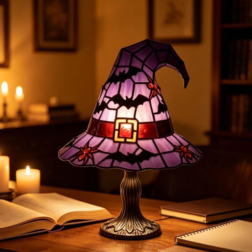 Luminária de Chapéu de Bruxa e - Vintage Lighting Decor avaliação e preço