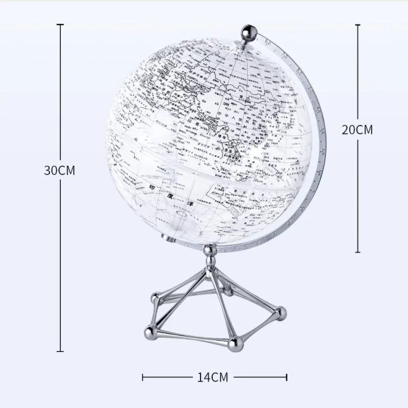 Globo Terrestre com Luz LED, L - Lighting World Decor avaliação e preço